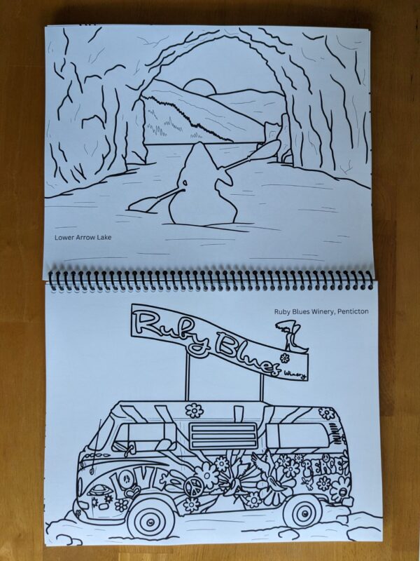 British Columbia: A Colouring Book for Adventurers