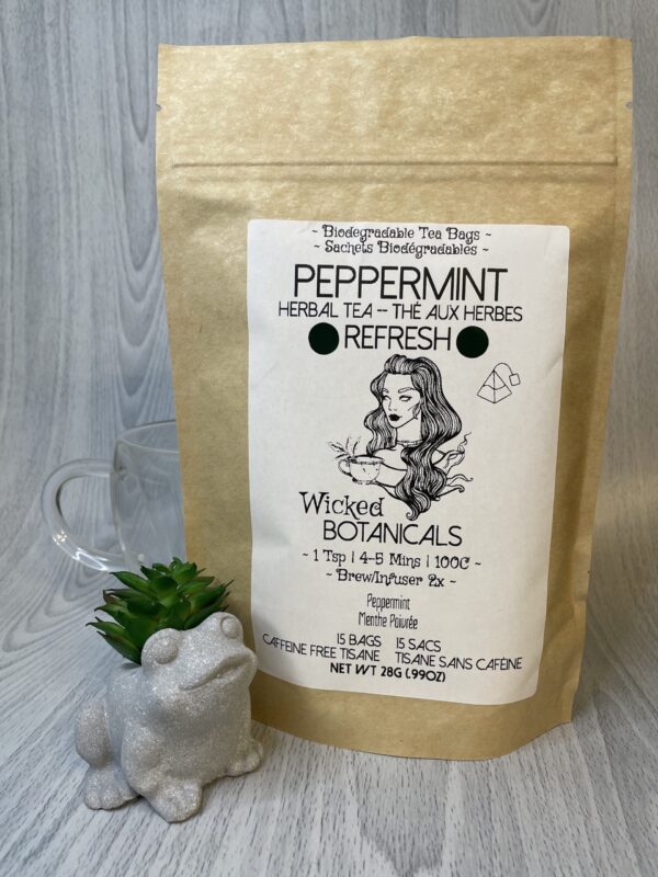 REFRESH | Peppermint Bagged Loose Leaf Herbal Tea