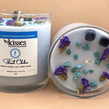 Throat Chakra Candle