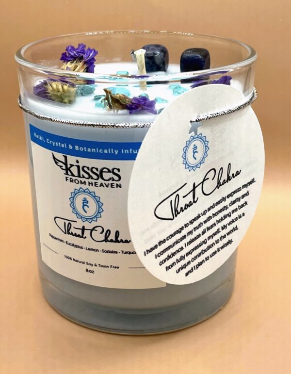 Throat Chakra Candle