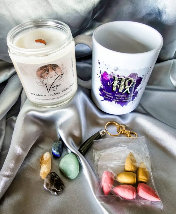 Virgo Zodiac Candle Gift Box