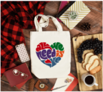 All We Need Is Love Canvas Tote Bag