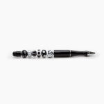Black & White Dot Beaded Pen