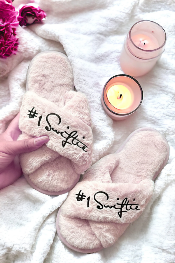 Pink #1 Swiftie Slippers