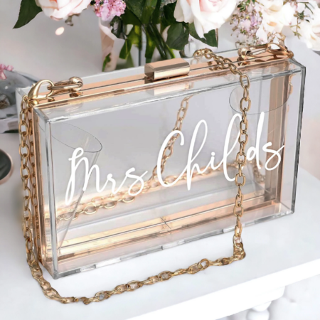 Personalized Clutch Purse