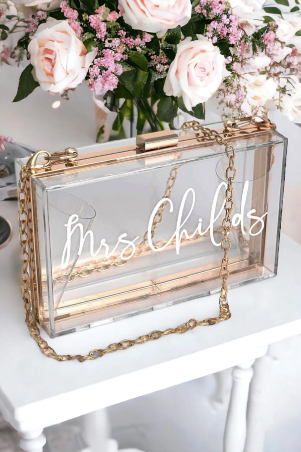 Personalized Clutch Purse