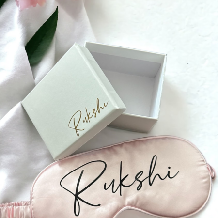 Personalized Sleep Mask | Satin Sleep Mask | Eye Sleeping Mask | Custom Sleep Mask | Gift
