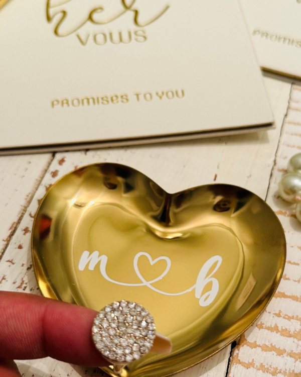 Heart Shaped Ring Dish | Put a Ring on It
