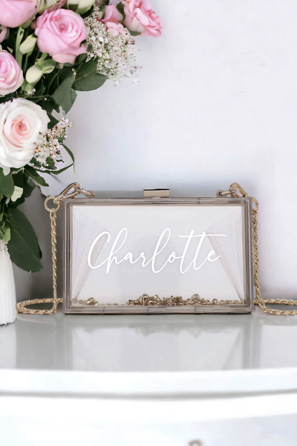 Personalized Clutch Purse