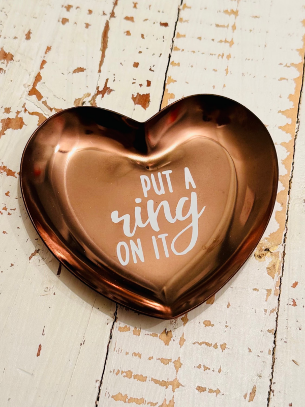 Heart Shaped Ring Dish | Put a Ring on It