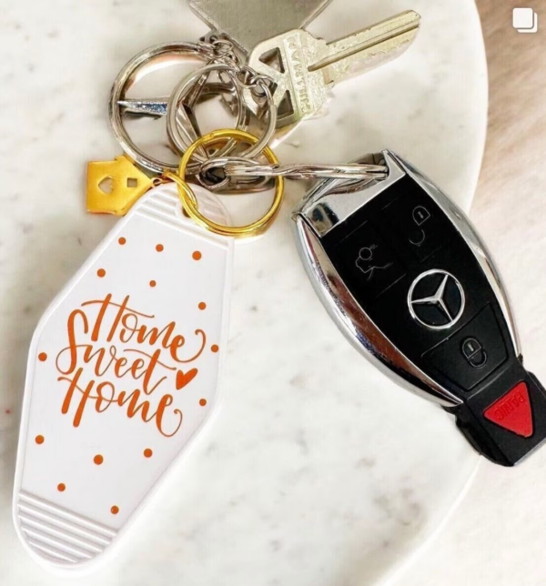 Home Sweet Home Motel Key Chain