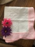Unique Monogrammed Personalized Baby Quilts