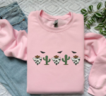 Halloween Cowboy Embroidered Sweatshirt