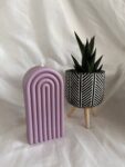 Lavender Haze - Purple Arch Soy Wax Candle