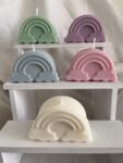 Rainbow Soy Wax Candle