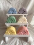 Rainbow Soy Wax Candle 6 pack assorted colours