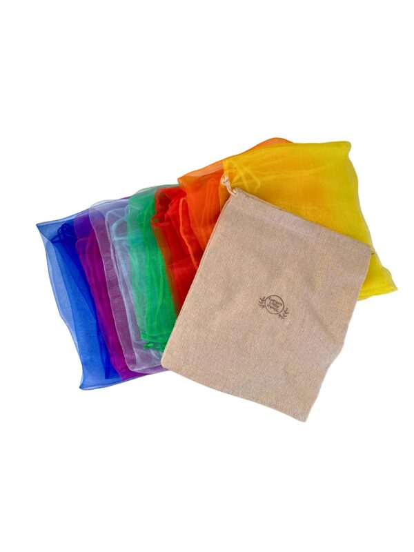 Play Silk Set w/Cotton Bag