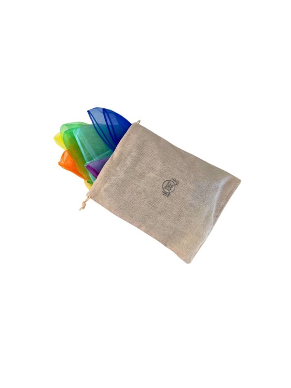 Play Silk Set w/Cotton Bag