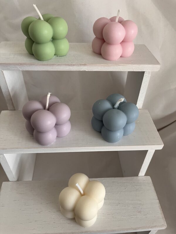Small Bubble Soy Wax Candle