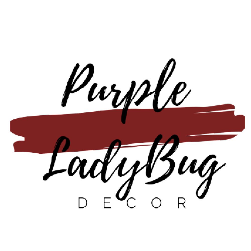 Purple LadyBug Decor