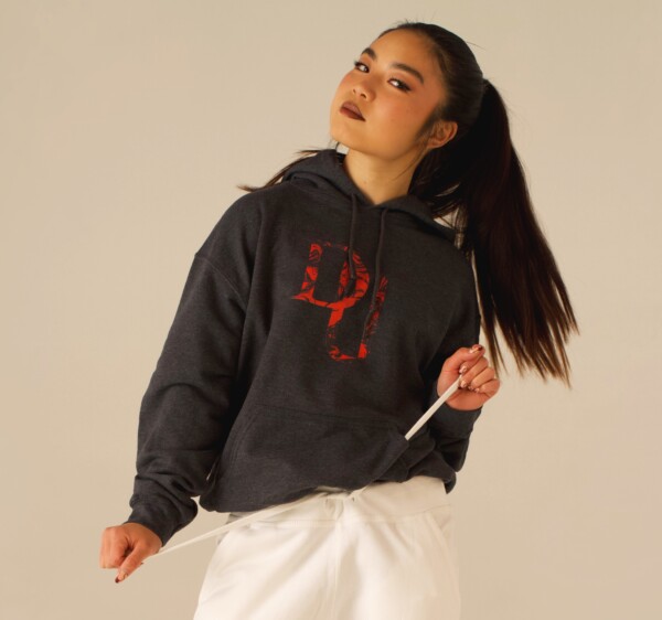 Marble Dark Heather Hoodie