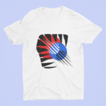 Raptors circle white t-shirt
