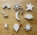 Weather Pattern Flashcards and Loose Parts Matching Set