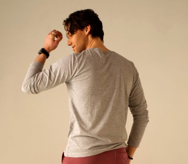 AIAA Grey Heather Longsleeve Tee