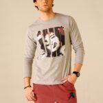 AIAA Grey Heather Longsleeve Tee