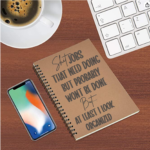 Hilarious To Do List Spiral Notebook
