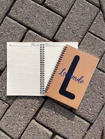 Personalized Soft Cover Spiral Notebook