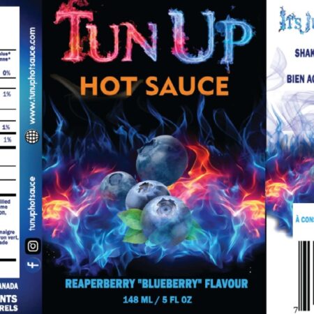 Blueberry Reaper Label Screenshot