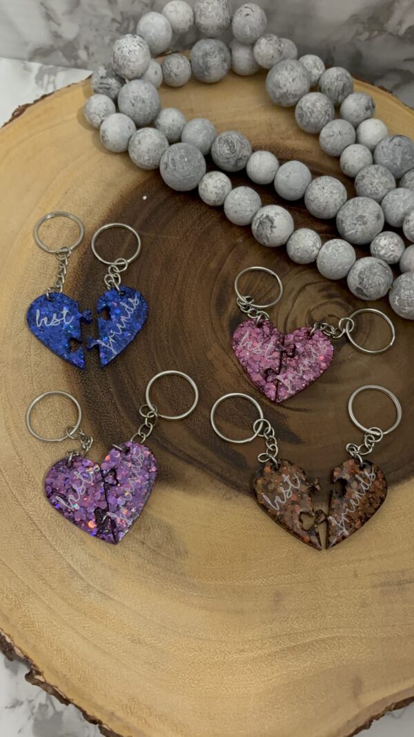 Best friend keychains