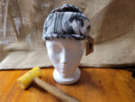 Child's Handmade leather and fleece Trapper hat, trapper hat, lined trapper hat