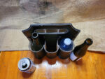Hand made leather drink carrier, 6 pack carrier