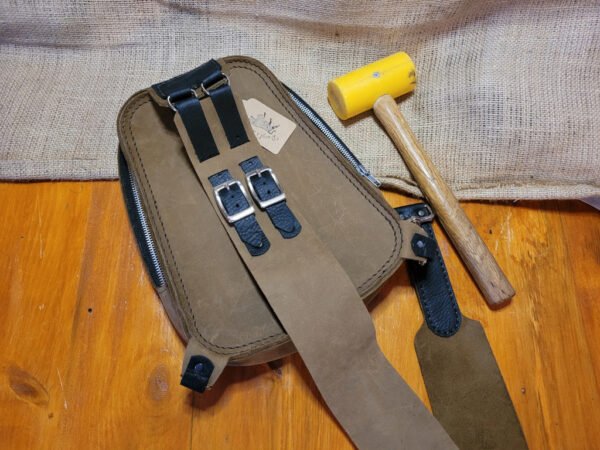 Hand made leather Crossbody sling bag