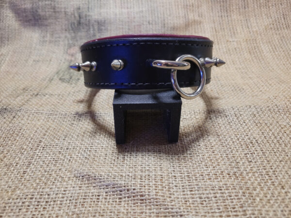 Hand Made leather spiked collar