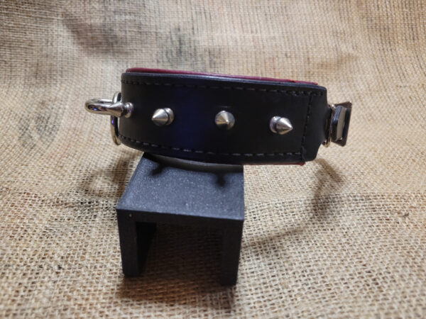 Hand Made leather spiked collar