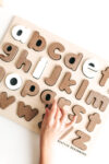 Lowercase Chalkboard Puzzle