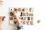 Lowercase Chalkboard Puzzle