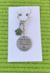 Personalized Hand Stamped Keychains