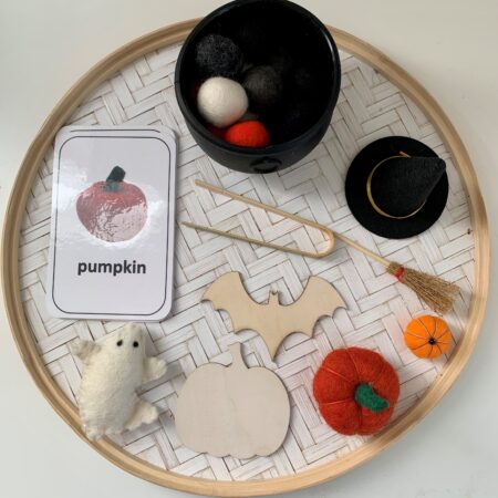 Halloween Sensory Play Loose Parts Set