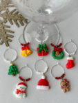Holidays Wine Charms Set