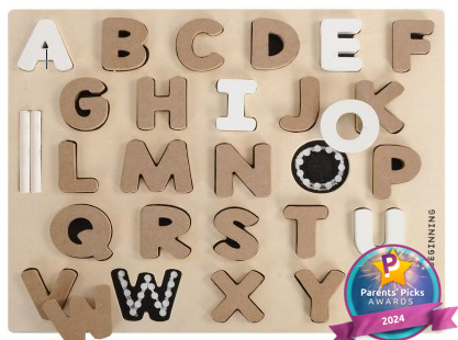 Alphabet Uppercase Chalkboard Puzzle