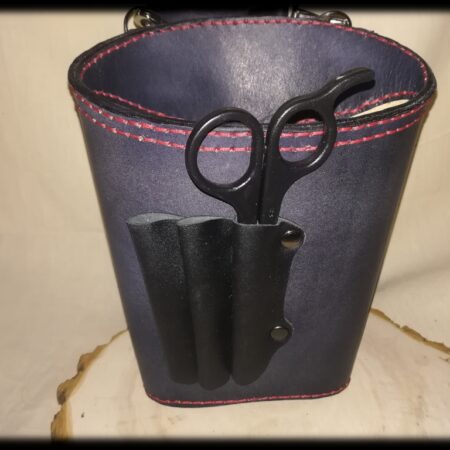 Leather Hair Dresser Bag