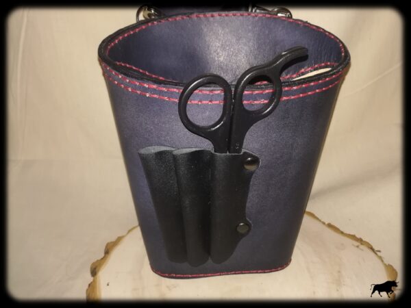 Leather Hair Dresser Bag