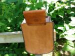 Handmade Leather Shotgun Shell Belt Bag, leather shotgun, sheet shooting, hand made shotgun bag