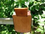 Handmade Leather Shotgun Shell Belt Bag, leather shotgun, sheet shooting, hand made shotgun bag
