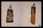 Hand made leather Tooth pick holder