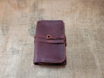 Hand made leather pipe pouch